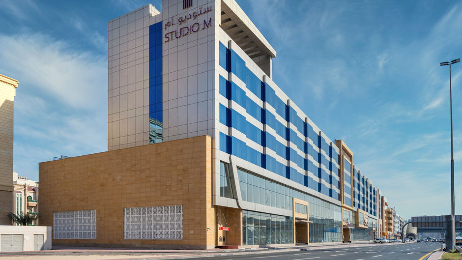 Studio M Arabian Plaza Exterior