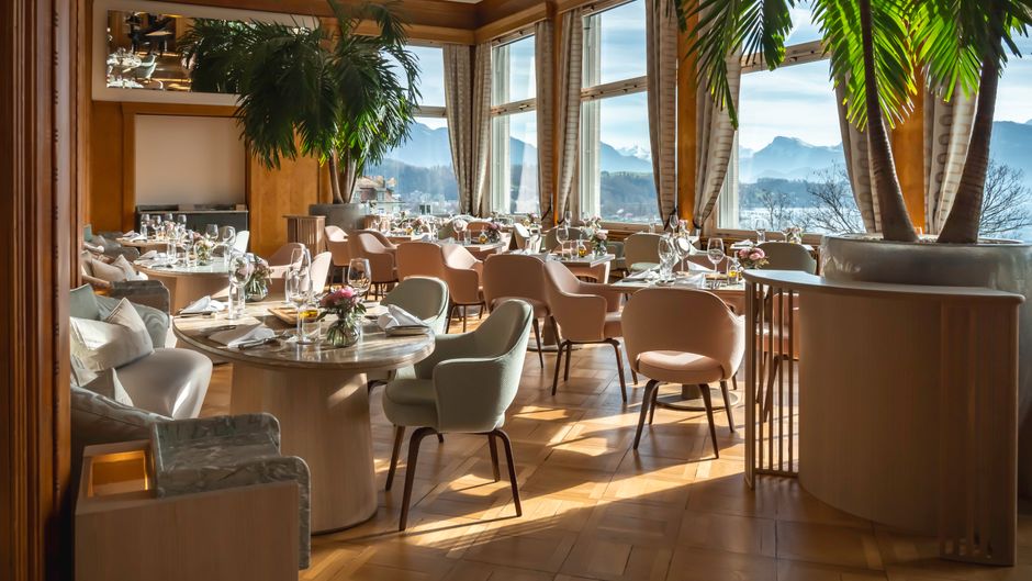 Montana Art Deco Hotel Restaurant