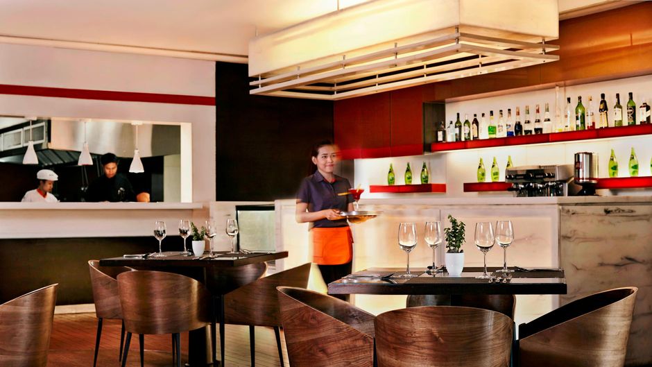 Marriott Exec Apts Sathorn Vista Bangkok Restaurant