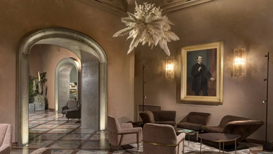 Grand Hotel Cavour Lobby