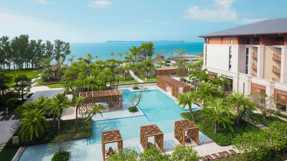 Shenzhen Marriott Hotel Golden Bay Exterior