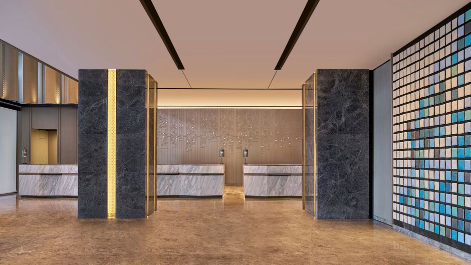 Marriott Executive Apartments Penang Lobby