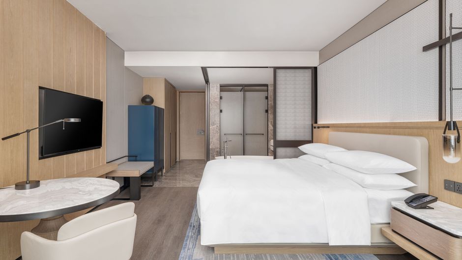 Qingdao Marriott Hotel Jiaozhou Room