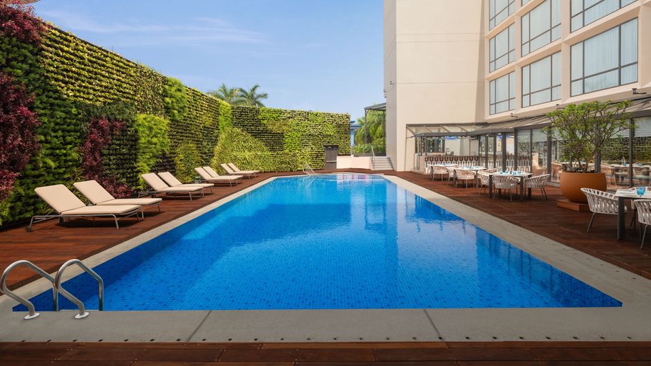 Courtyard Goa Colva Marriott Pool
