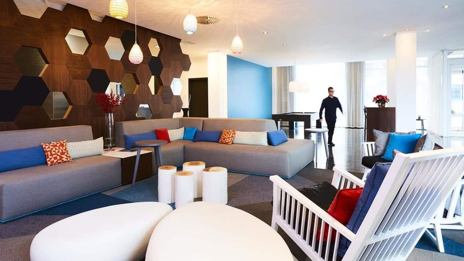 The Luxus Boutique Hotel Lobby