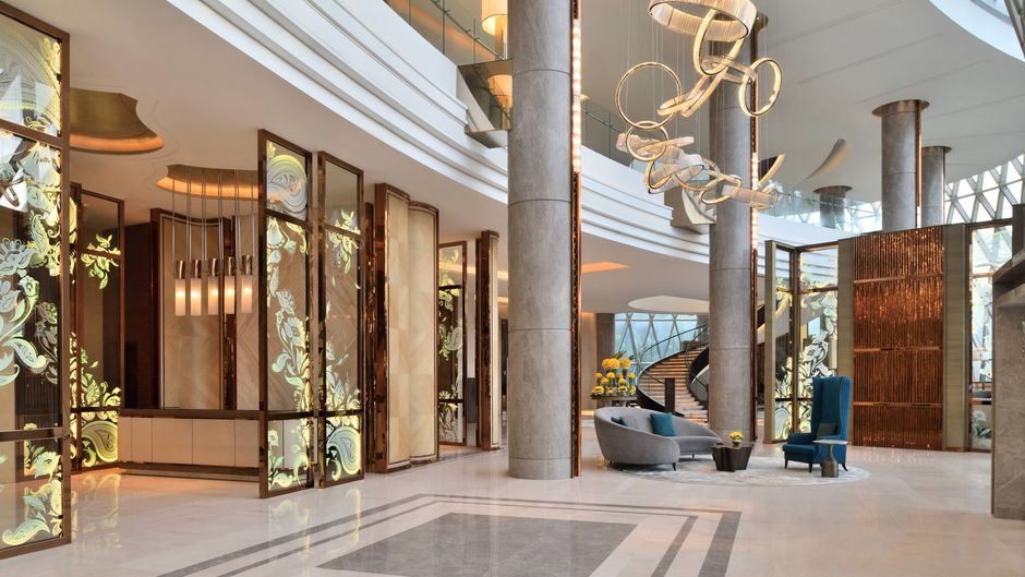 JW Marriott Hotel Kolkata Lobby