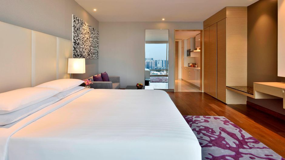 Marriott Executive Apartments Hyderabad Room