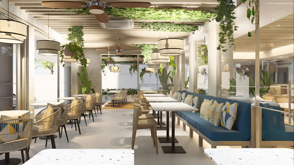 Holiday Inn Exp Bali Sunset Rd Restaurant