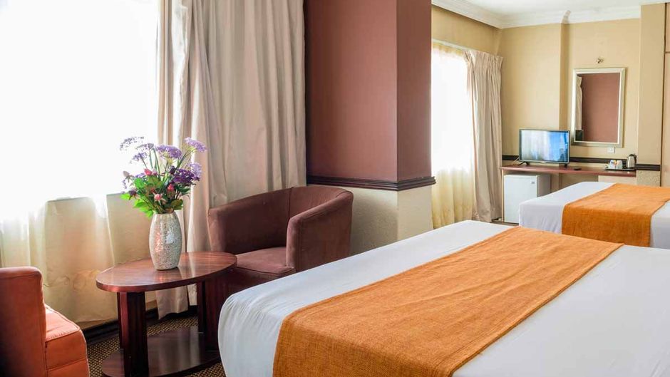 New Ambassador Hotel Room
