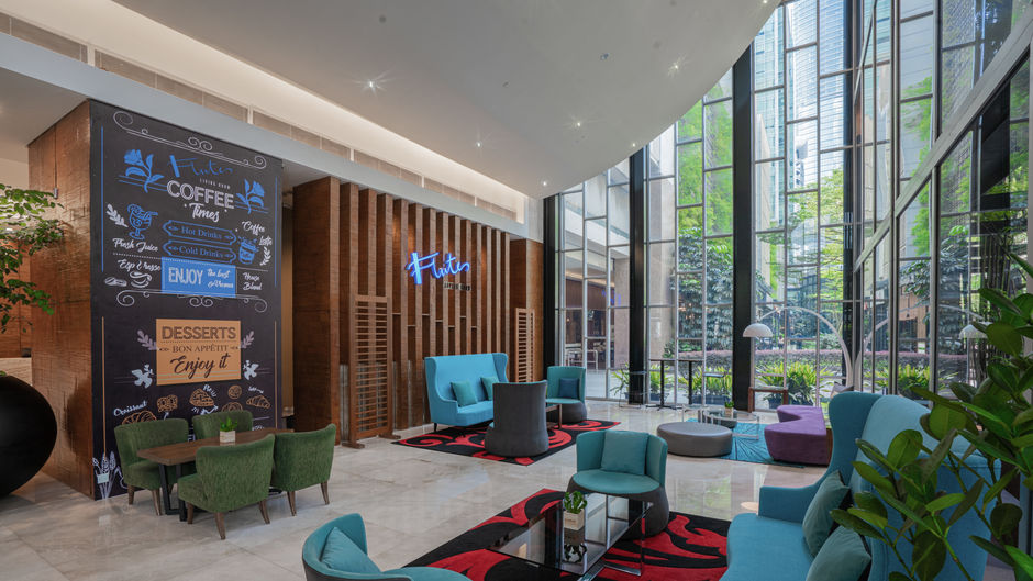 St Giles Boulevard Hotel Lobby
