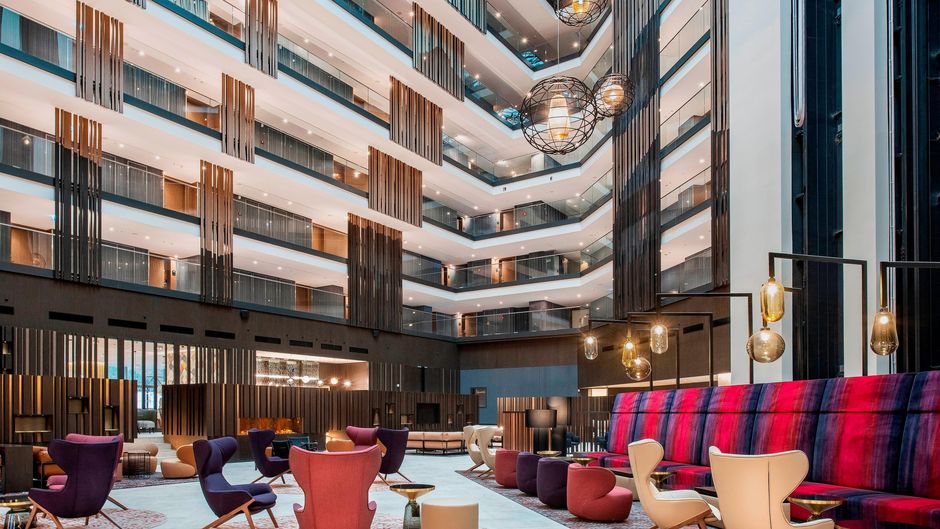 Sheraton Grand Tbilisi Metechi Palace Lobby