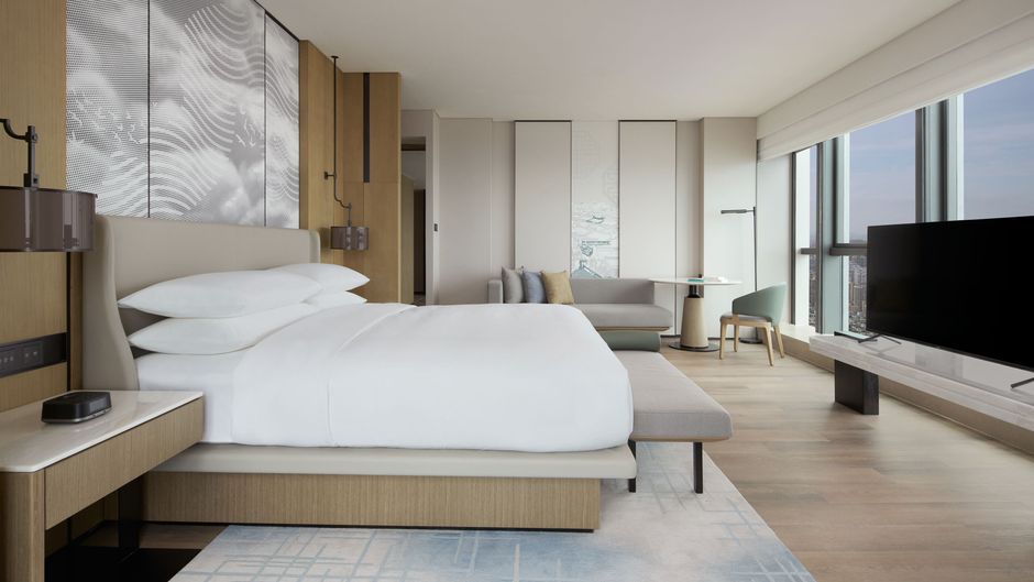Shantou Marriott Hotel Room