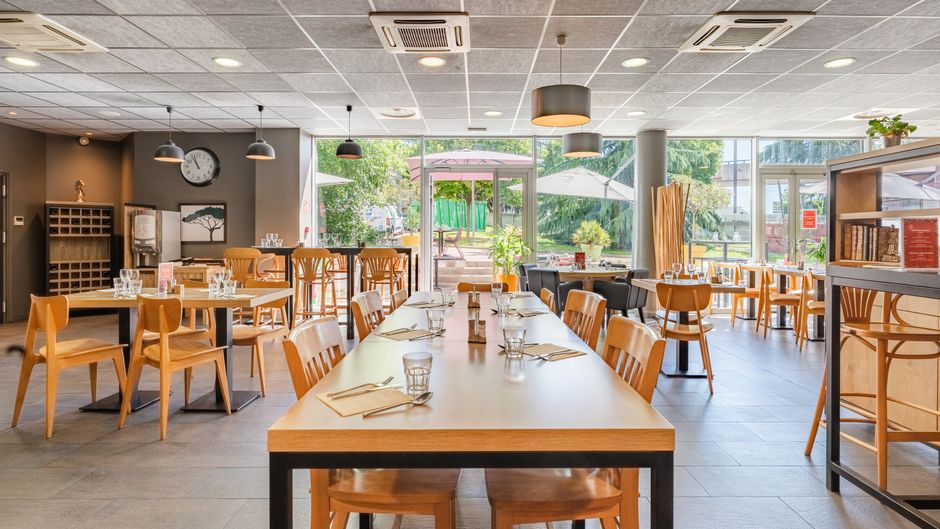 Appart'City Lyon Cite Internationale Restaurant