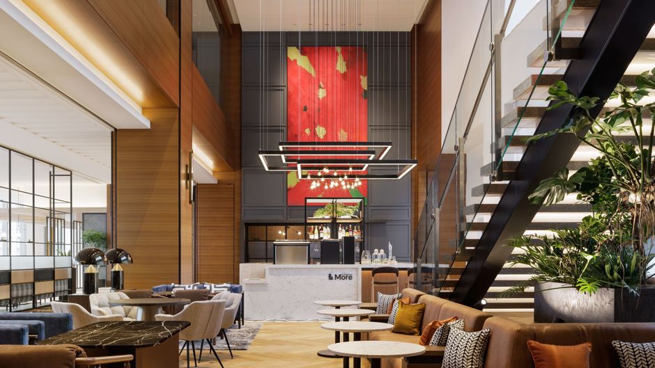 Sheraton Grand Hiroshima Hotel Lobby