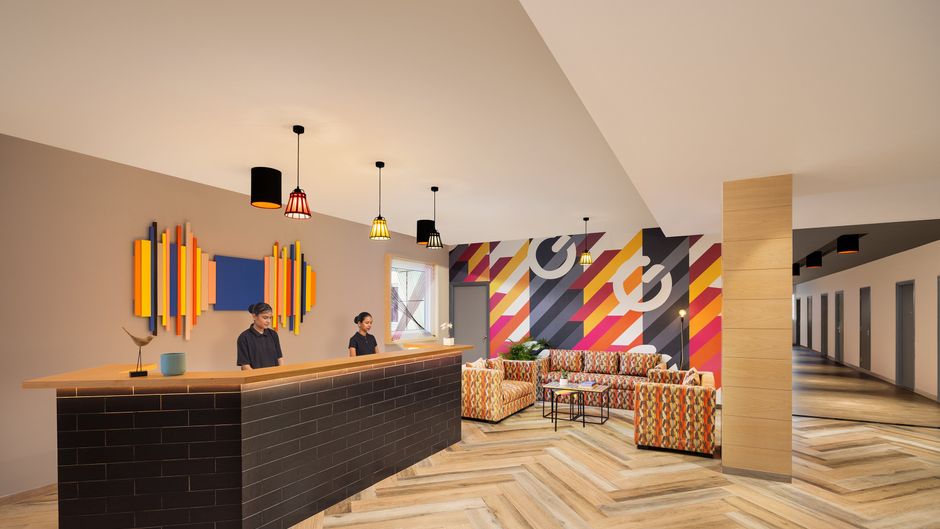 Ginger Indore Lobby