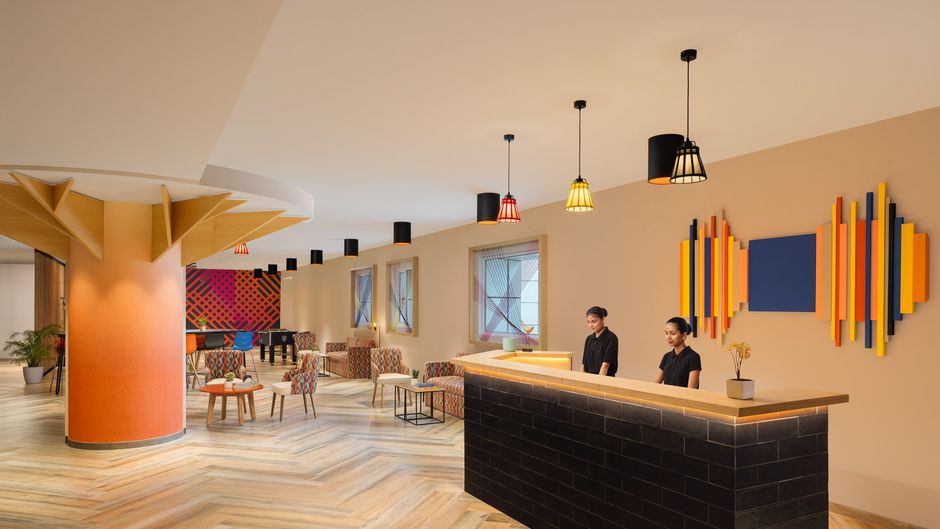 Ginger Indore Lobby