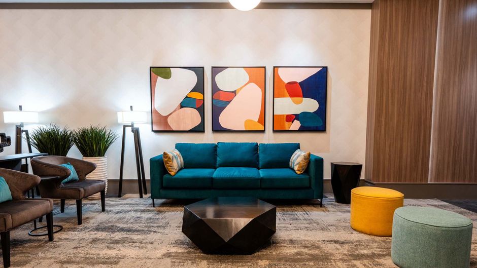 Sandman Suites on Davie Vancouver Lobby
