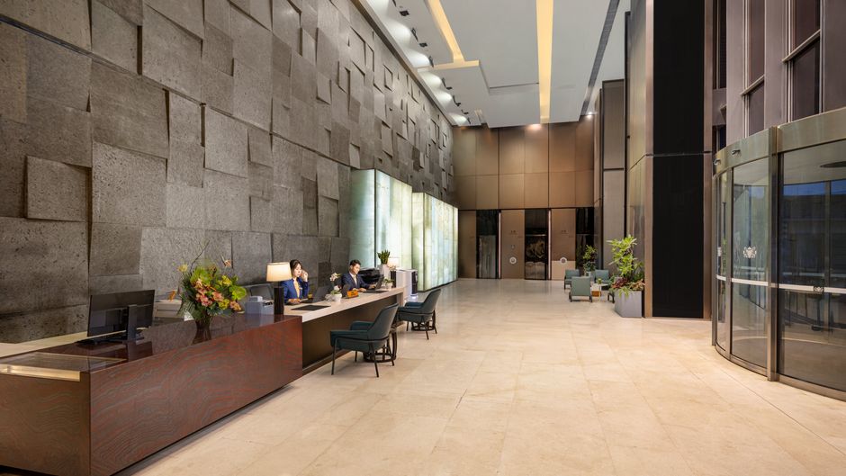 Ascott IFC Guangzhou Lobby