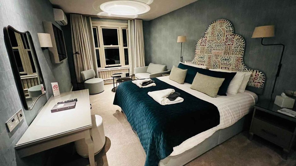 Lincombe Hall Hotel Room