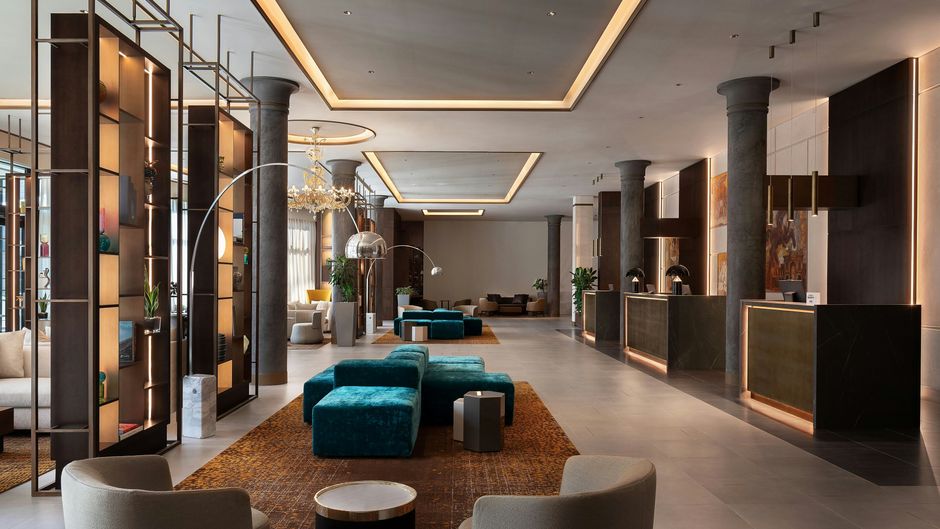 Marriott Hotel Milan Lobby