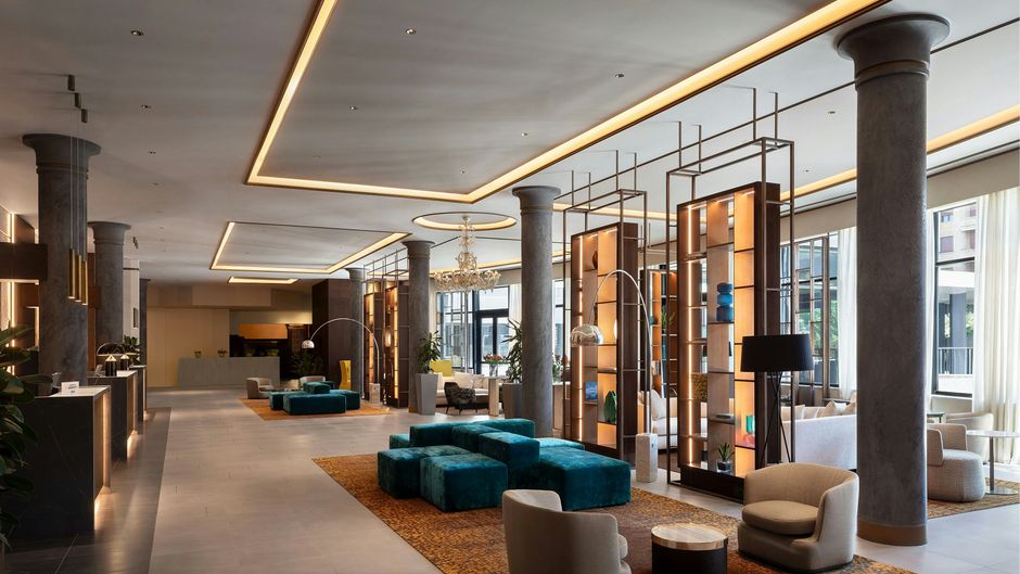 Marriott Hotel Milan Lobby