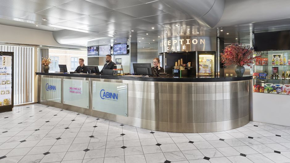 CABINN City Hotel Lobby