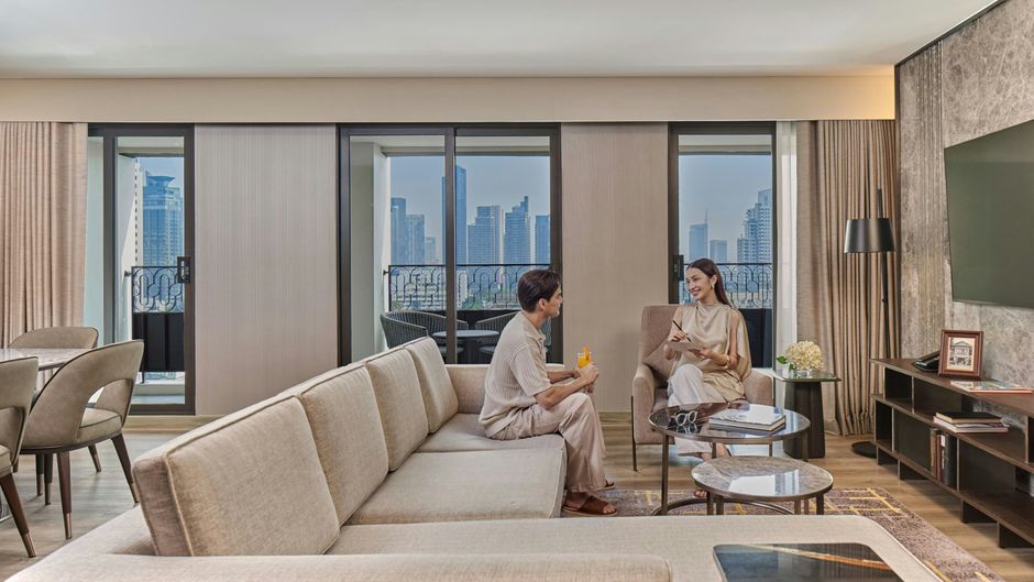Marriott Executive Apartments, Bangkok Room