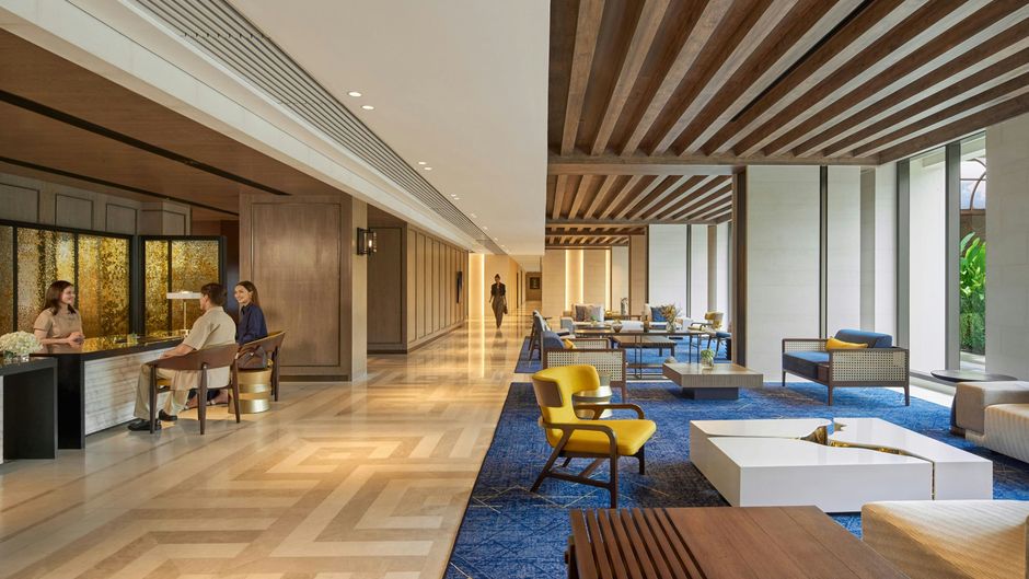 Marriott Executive Apartments, Bangkok Lobby