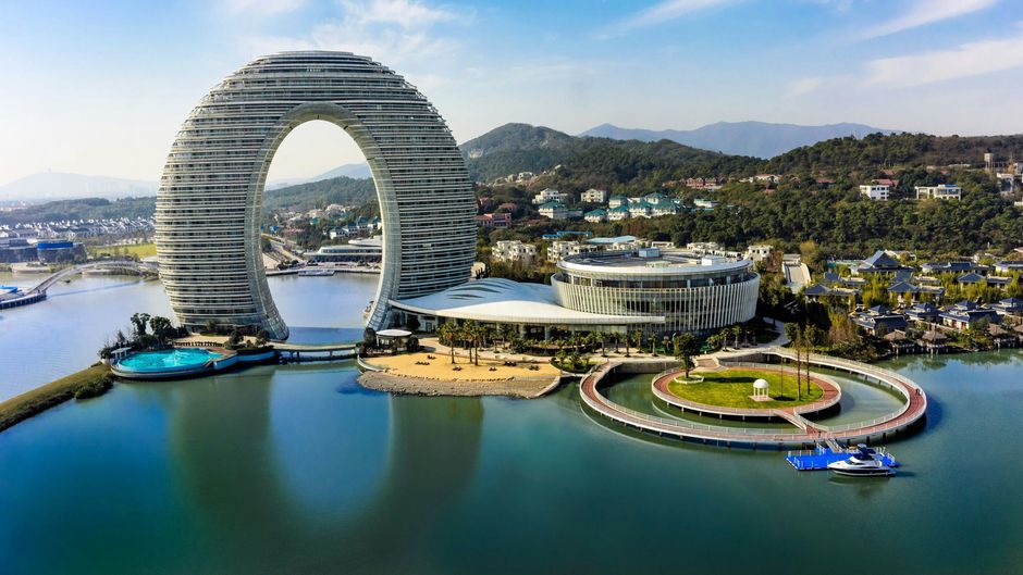 Sheraton Huzhou Hot Spring Resort Exterior