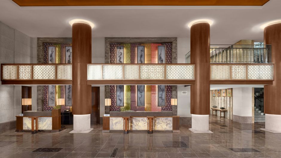 Sheraton Grand Wetland Park Resort Lobby