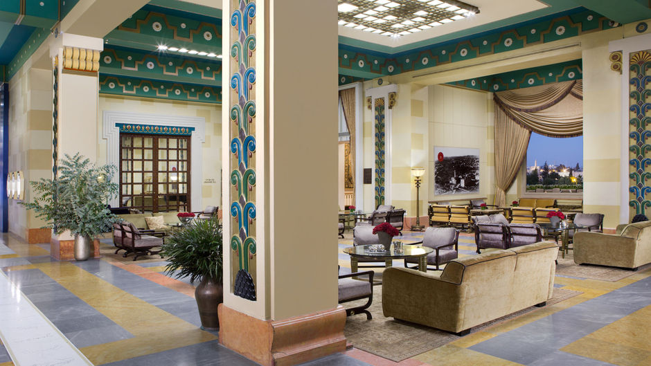 King David Jerusalem Hotel Lobby