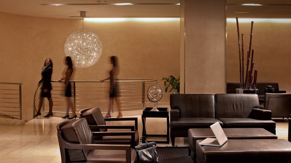 Regina Margherita Hotel Lobby