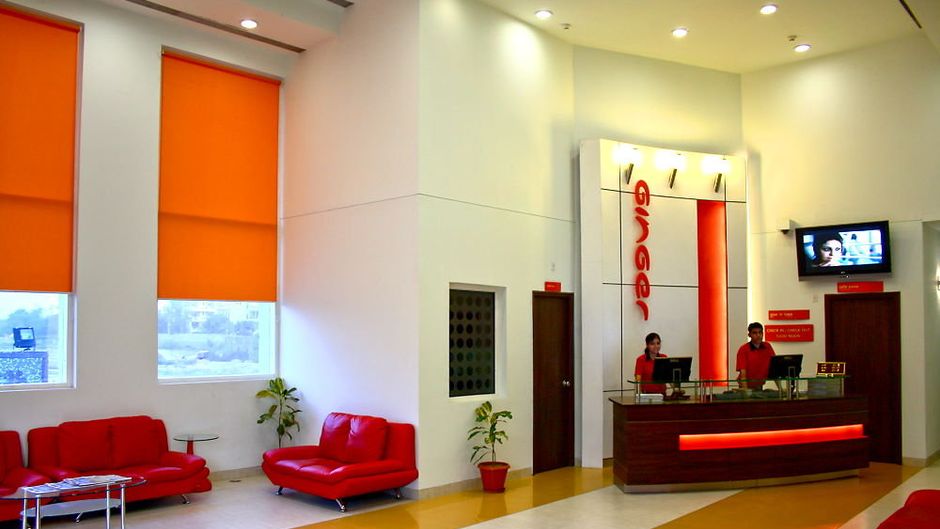 Ginger East Delhi Lobby