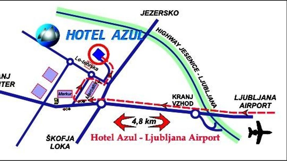 Hotel Azul Exterior