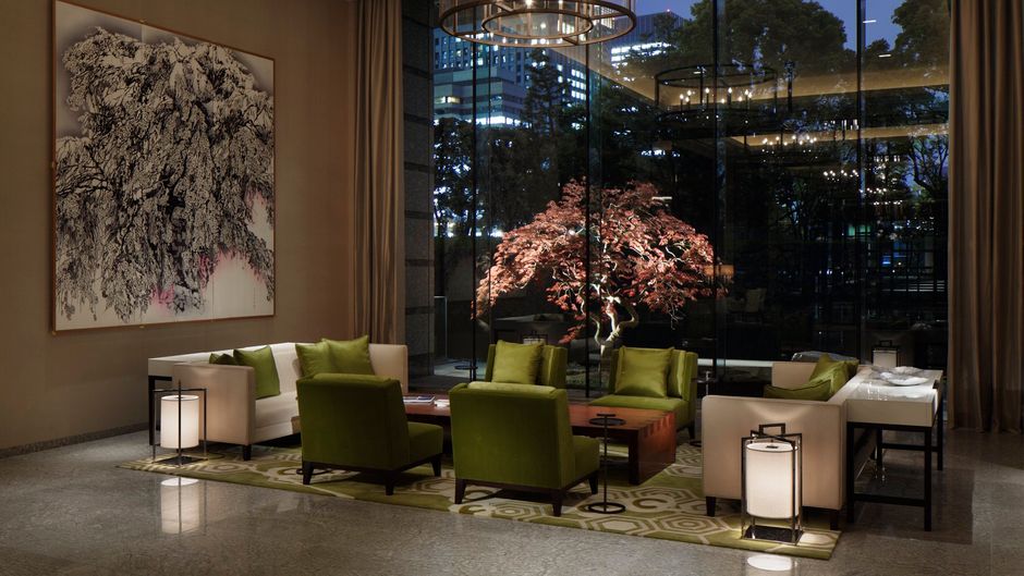 Palace Hotel Tokyo Lobby