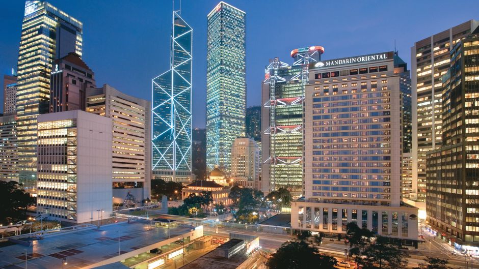 Mandarin Oriental, Hong Kong Exterior