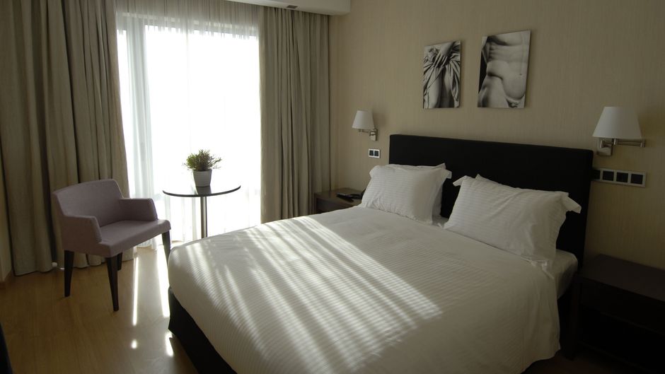 The Athens Gate Hotel Room