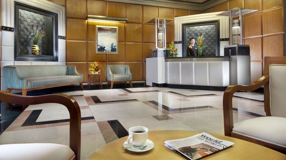 Somerset International Building Tianjin Lobby