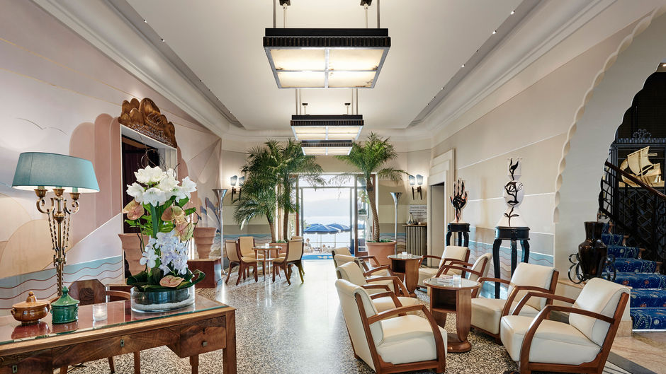 Belles Rives Hotel Lobby