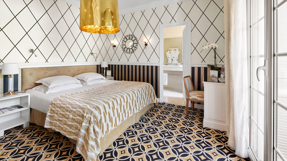 Belles Rives Hotel Room