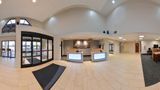 <b>Holiday Inn Express & Suites Raleigh NE Lobby</b>. Virtual Tours powered by <a href="https://www.leonardoworldwide.com/" title="Leonardo Worldwide" target="_blank">Leonardo</a>.