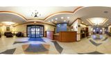 <b>Holiday Inn Express Hotel & Suites Lobby</b>. Virtual Tours powered by <a href="https://www.leonardoworldwide.com/" title="Leonardo Worldwide" target="_blank">Leonardo</a>.