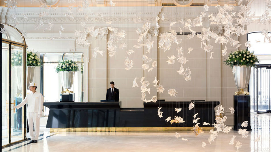 The Peninsula Paris Lobby