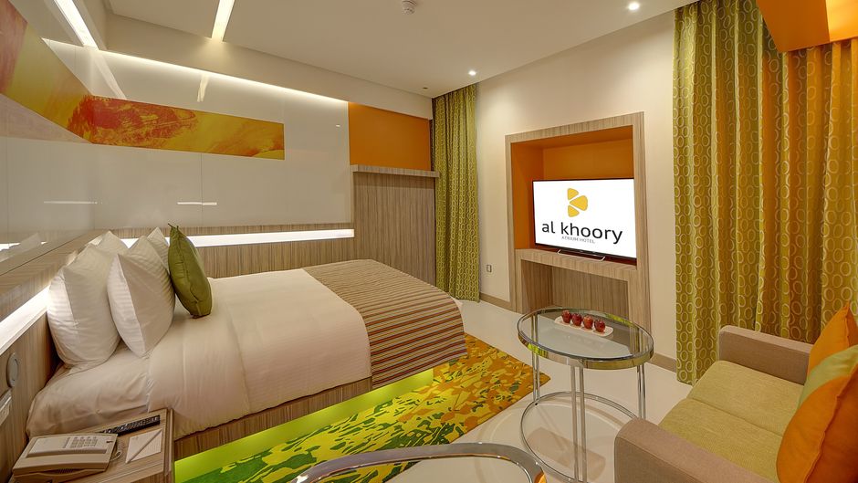 Al Khoory Atrium Hotel Room