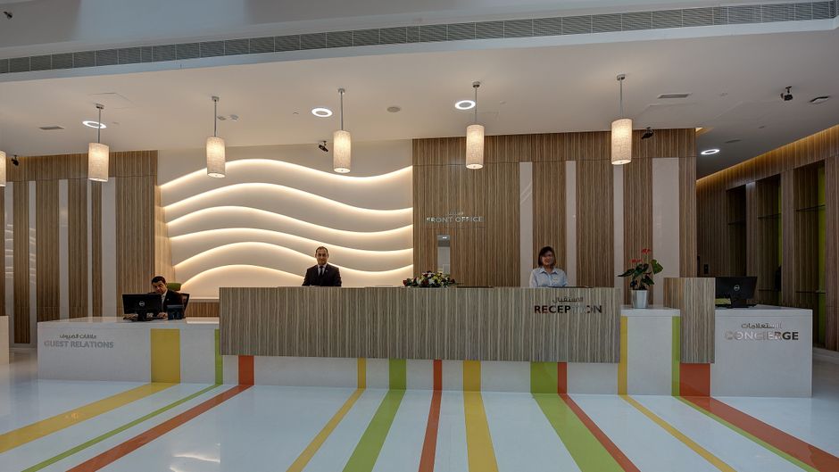 Al Khoory Atrium Hotel Lobby
