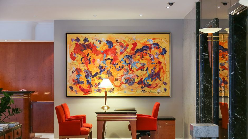 Hotel Le Royal Luxembourg Lobby
