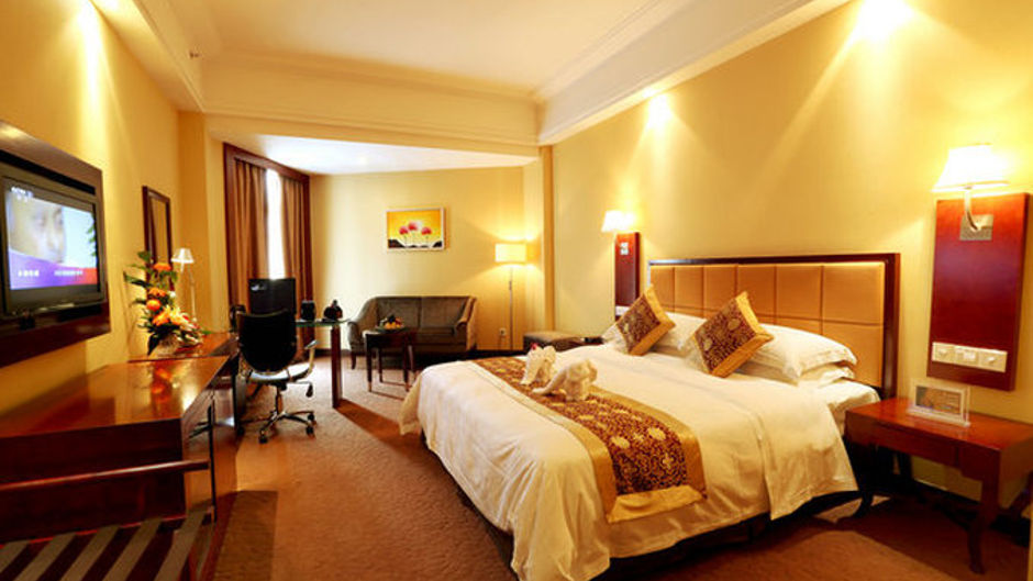 Green Lotus Hotel Room