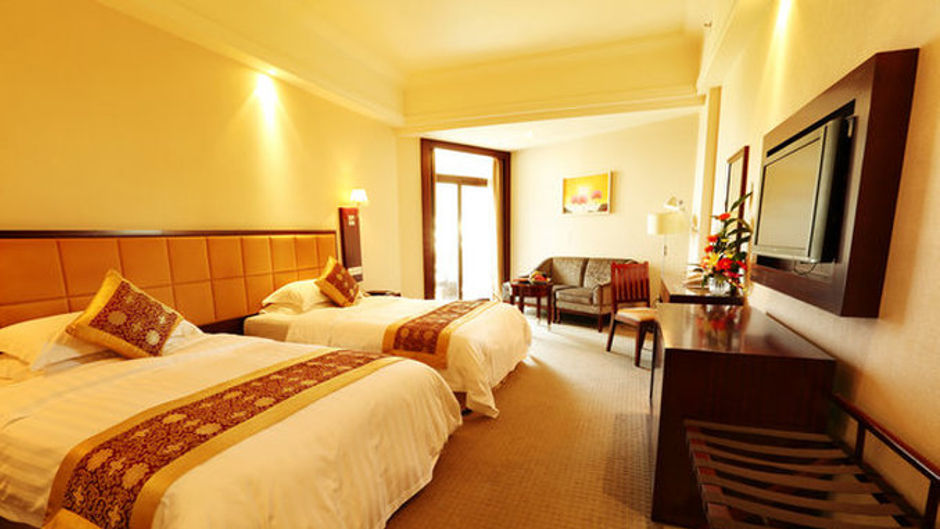 Green Lotus Hotel Room