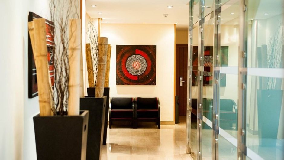 Hotel Leflet Valme Lobby