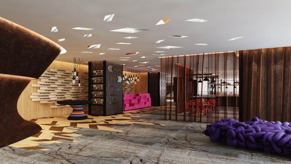 Hotel Indigo Kaohsiung Central Park Lobby